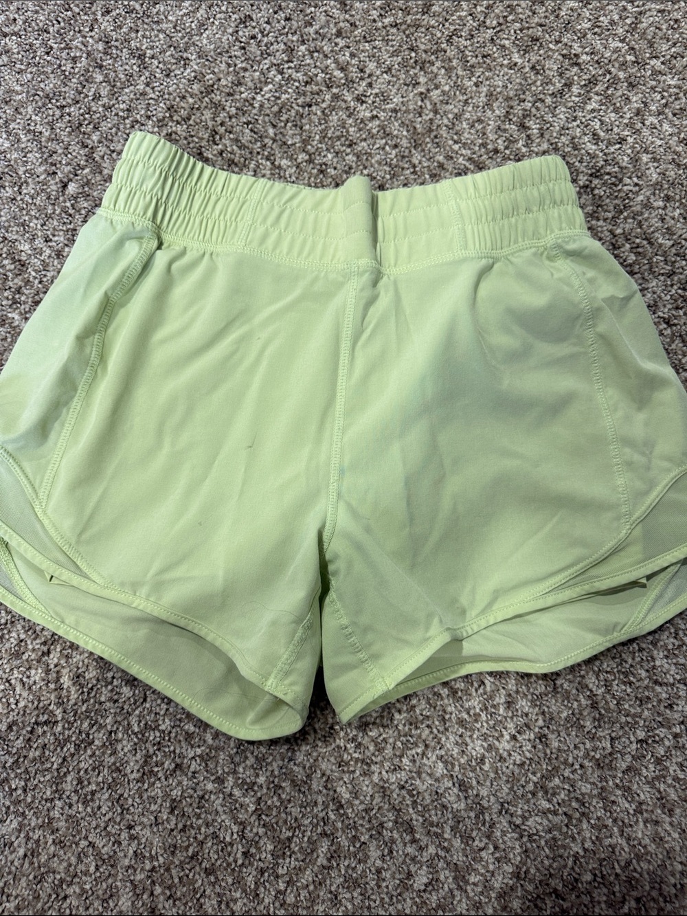 Women's Active Pull-On Shorts in Light Green